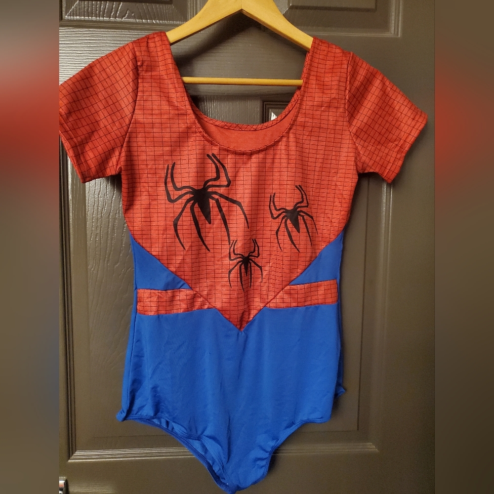 🎃 NWOT Spiderman bodysuit size Large